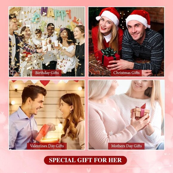 Sterling Silver Celtic Infinity Necklace 19.3in Gift for Women Boss Mom Friend - Picture 5 of 7